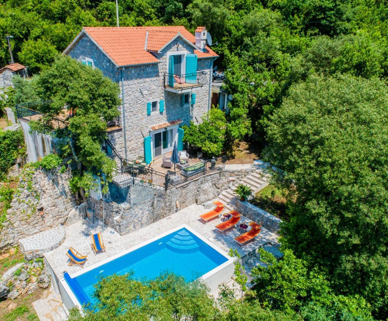 Villa Toscana With A Pool Teodo Esterno foto